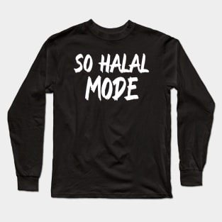 So Halal Mode Long Sleeve T-Shirt